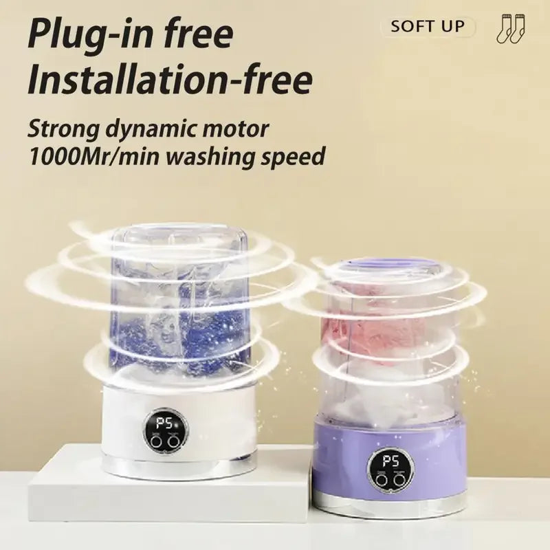 Mini Washer For /Underwear/Socks/Baby Clothes
